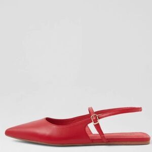 BRAND NEW BERNESS ROBIN POINTED TOE SLINGBACK WOMENS FLAT